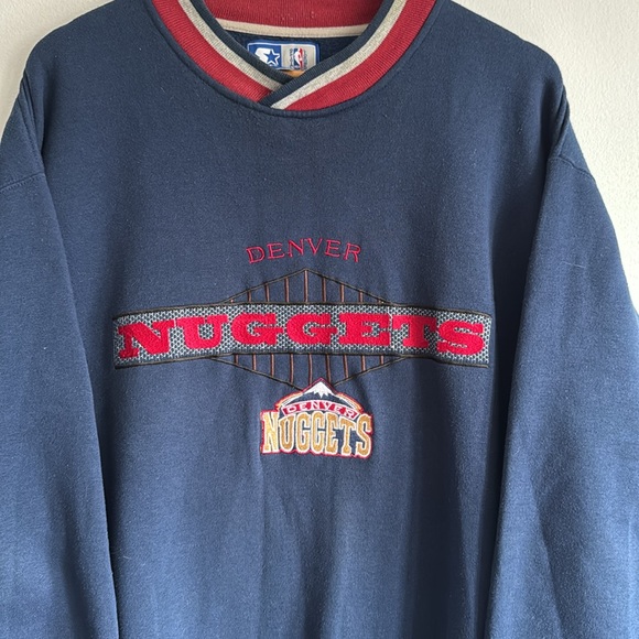 Vintage Denver Nuggets Crewneck / Large / 90s / STARTER / NBA - Picture 4 of 8